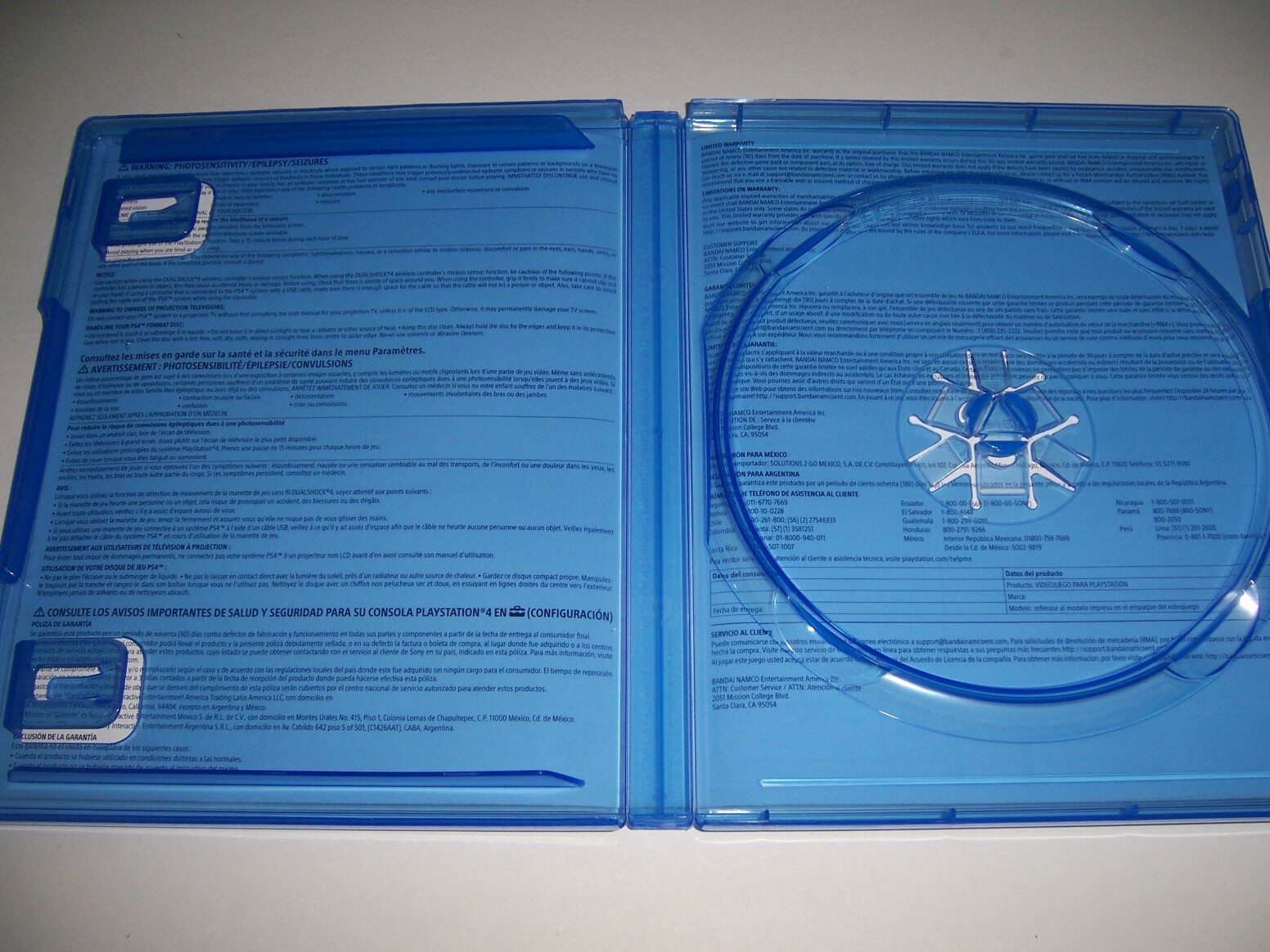 Replacement Authentic Box Case Sony PlayStation 4 PS4 for Project Cars ...