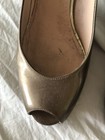 stuart weitzman shoes , heels,open toe, dark gold, 11M — photo 3