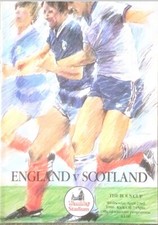 England V Scotland - 1985/86 Rous Cup - 23rd April 1986