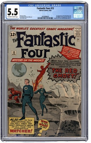 Fantastic Story Magazine #17 CGC 5.5 1953 OW/W Pages Alex