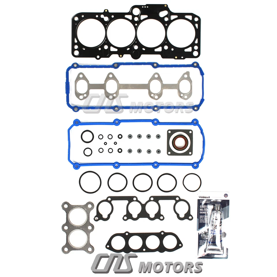 Head Gasket Set w/ Head Bolts for 1998-2006 Volkswagen Beetle Golf Jetta 2.0L - Image 2 of 4
