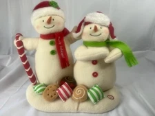 Hallmark Seasons Treatings Snowmen Jingle Pals Singing Motion Yum Yum Yum 