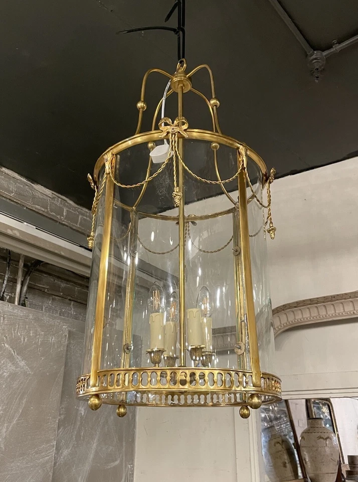 Antique Pair Of Louis XV Gilt Bronze Lanterns (price for x1)  - Image 2 of 2