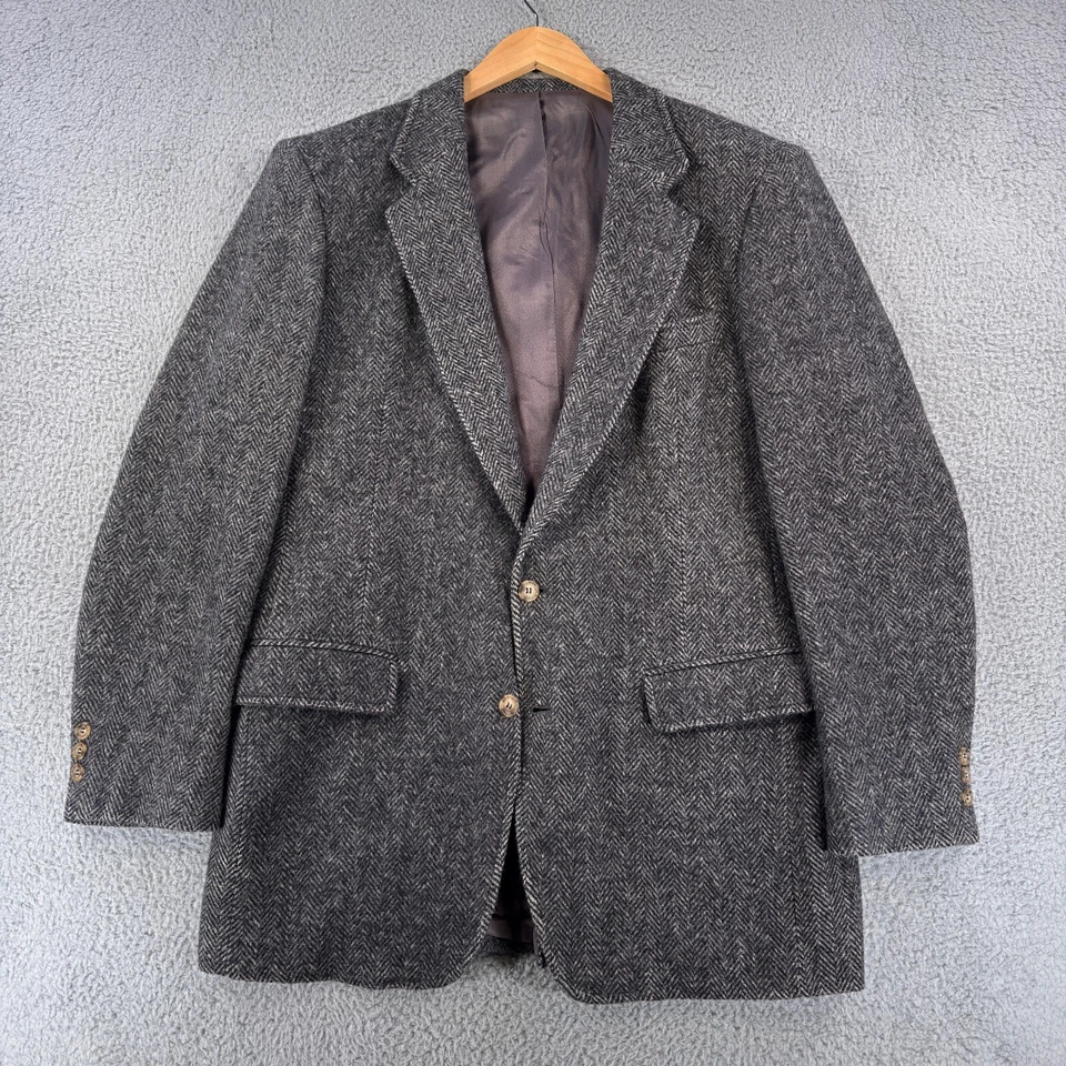 Blazer Arnold Palmer Vintage Para Hombre Talla 40L Espiga Dos Botones Ventilación Única Foto 2 de 4