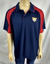 COOPERSTOWN Dreams Park Baseball Hall of Fame MLB Shirt Athletic Polo Blue Red