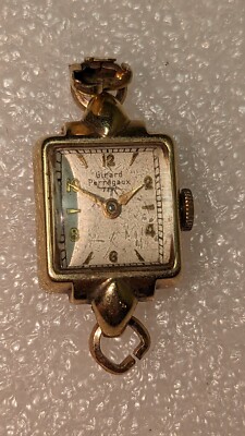 Vintage Women's Gerard Perregaux 1791 14K Gold Filled Watch WORKS