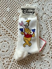 The Disney Store vintage ladies Socks of Winnie the Pooh Piglet NWT