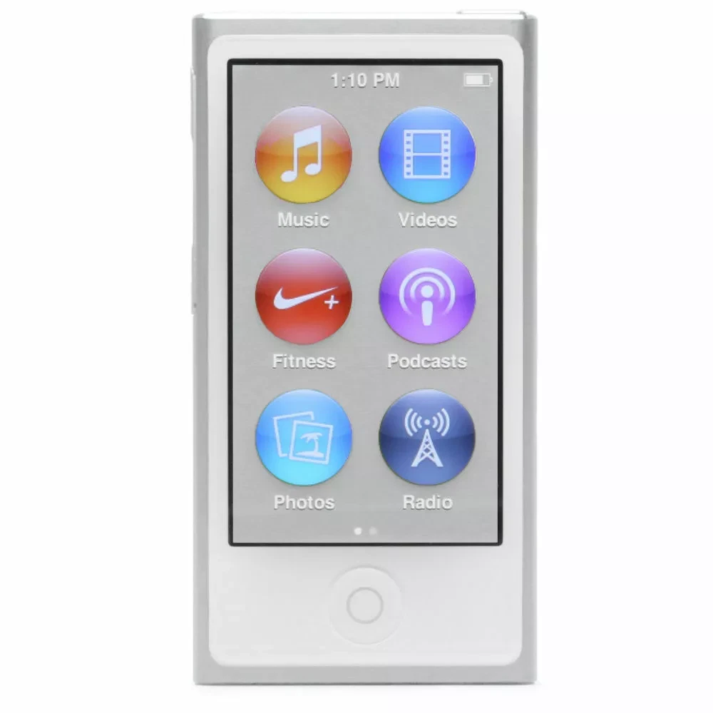Neu Apple iPod Nano 7. Generation 7G Silber & Silver 16GB - 6 Monate Garantie