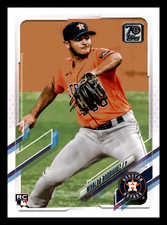 2021  Topps Update Nivaldo Rodriguez Astros RC Rookie #US107 Centered Mint