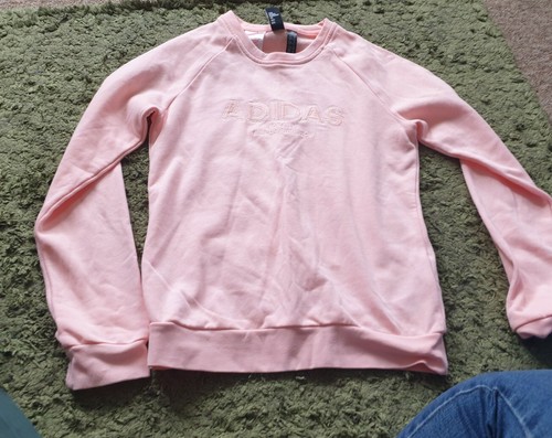adidas pink sweatshirt