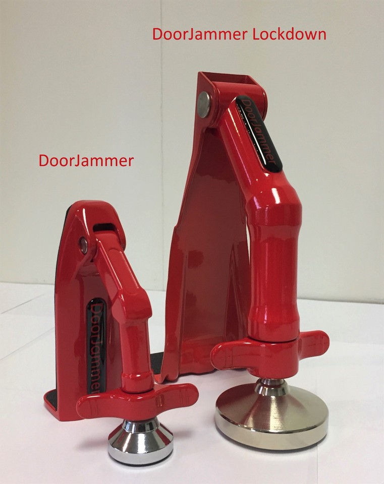 DoorJammer Lockdown Large Door Lock Brace for Home Security and