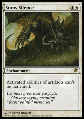 MTG Magic the Gathering Stony Silence (36/297) Innistrad LP