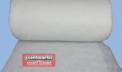 Volumenvlies Steppwatte 100 g/m2 Diolenwatte 1cm Füllwatte Meterware