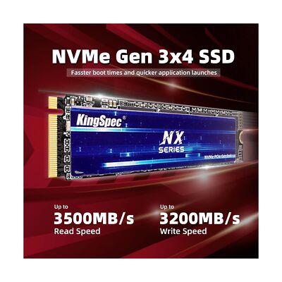 内蔵型SSD KingSpec 2TB M.2 NVMe SSD Amazon.com: KingSpec 2TB M.2 2242 PCIe 4.0 SSD - Read Speed up to