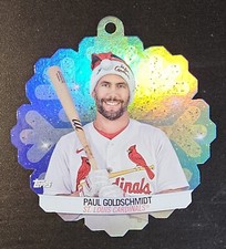2023 Topps Holiday Die-Cut Oversized Ornament Paul Goldschmidt #MLBDC-13