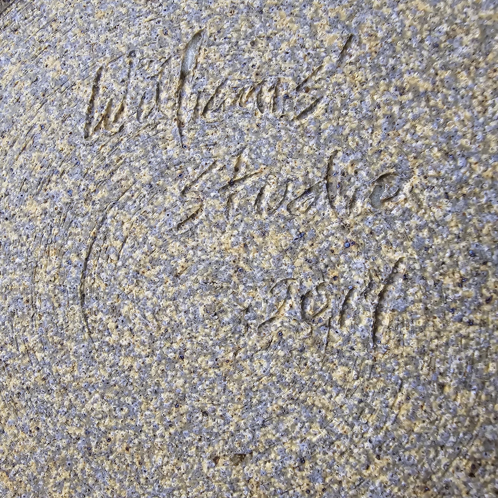 Ken Williams Studio Art Pottery Swirl Drip Glaze 8" Dinner Plates Signed (2)