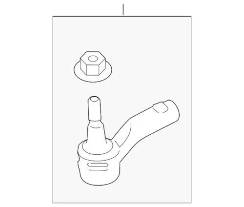 Buje de dirección exterior para Land Rover (N/P LR027570)