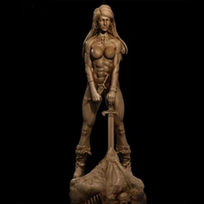 Conan Full Resin Figure Model Kit 1/24 Scale 75mm Unpainted Unassembled Toy