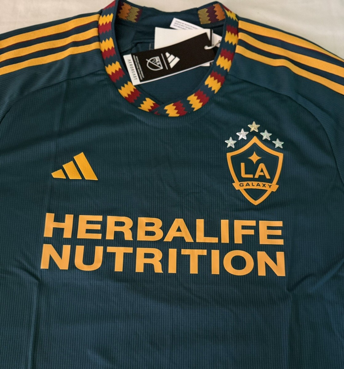 Adidas LA Galaxy Aeroready Away Authentic 23/24 Soccer