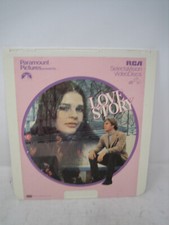 vintage love story ced video disc movie vtg 1970