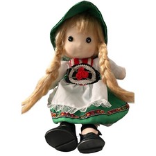 Mmm GmbH Fabric German Doll Moving Head Wind Up Melody For Elise Animated 8  