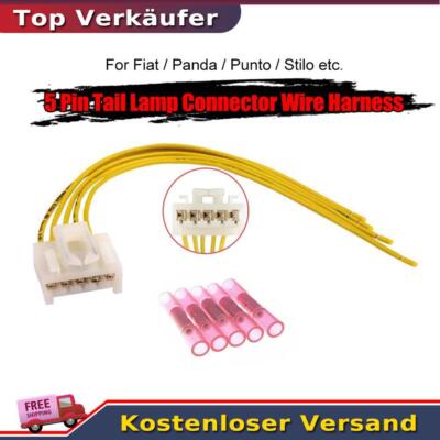 Rückleuchte Licht Heckleuchte Stecker Reparatursatz Für Fiat Panda Punto Stilo