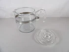 VINTAGE PYREX FLAMEWARE GLASS PERCOLATOR 4-6 CUP COFFEE POT 7756-B CARAFE & LID