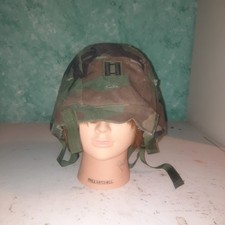 Ground Troops Helmet Cover Woodland Camouflage size x small/small.