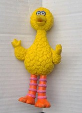 Sesame Street " BIG BIRD " Vinyl Figure 6" Jim Henson Applause, Bendable Legs