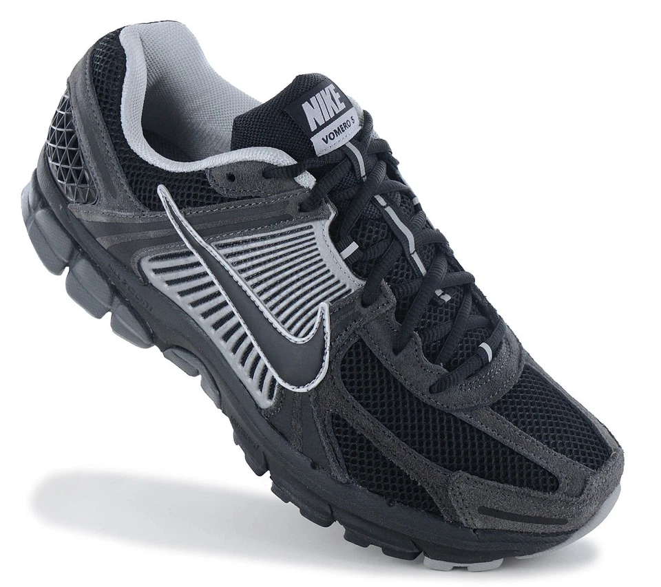 Nike Zoom Vomero 5 - Herren Sneaker Sport Schuhe Grau-Schwarz HF1553-006 NEU - Bild 2 von 4