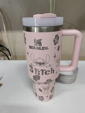 Stanley Cup 40 Ounce Tumbler Pink Design