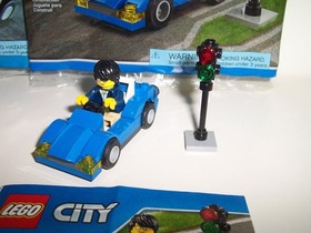 Lego City Racing Car & Driver Set 30150 & Sports Car & Driver Set 30349 Lot