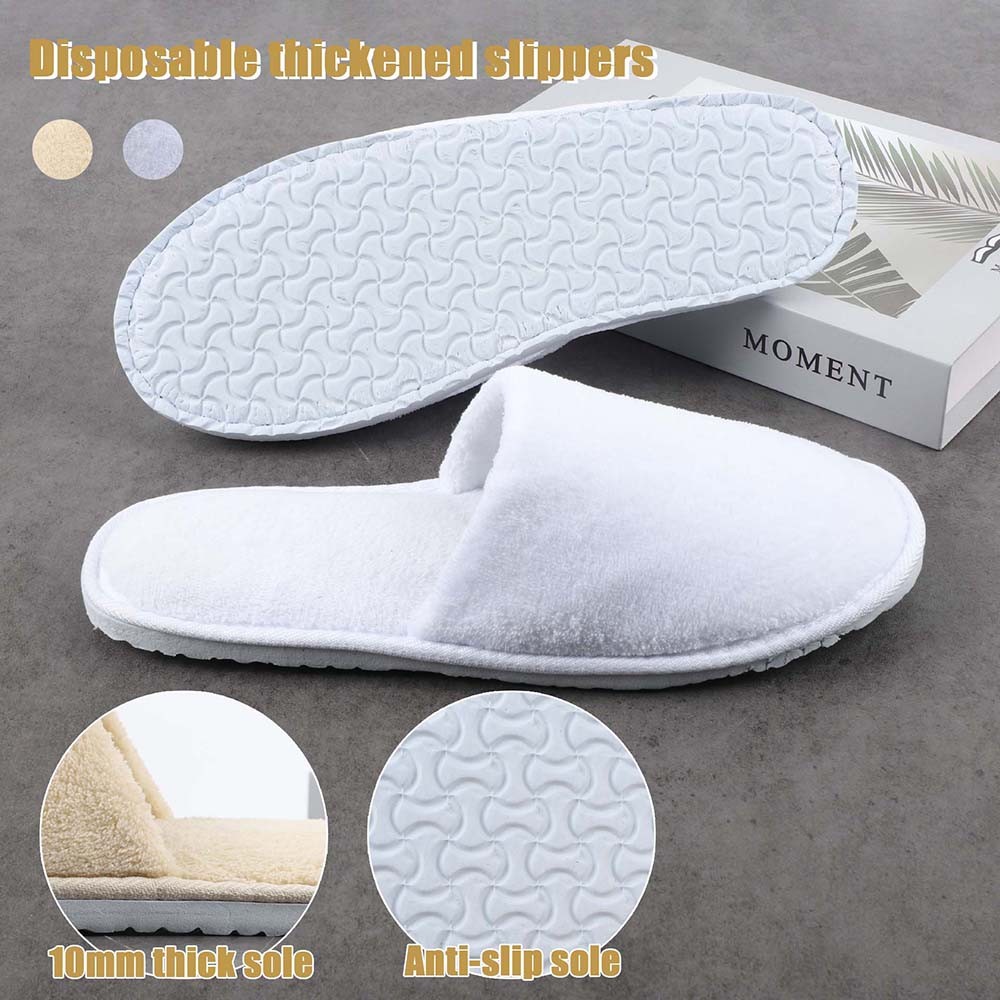 SAOLA 5 Paia Scarpe da Posaggio Ospite Corallo Velluto Spa Hotel Chi %