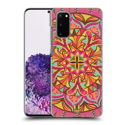 HEAD CASE DESIGNS MANDALA FLOWERS HARD BACK CASE FOR SAMSUNG PHONES 1