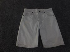 Levi's 505 Shorts Mens 33 Beige vintage made in usa orange tab denim