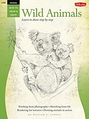 Drawing: Wild Animals : Learn to Draw Step by Step Paperback Will