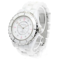 Chanel J12 Pink H4864 38mm SS White Dial Automatic Watch #C4974