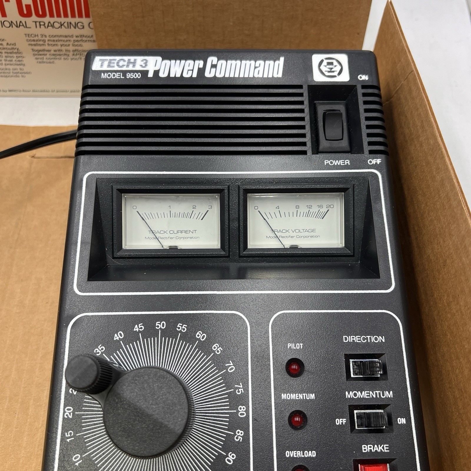 MRC Tech 3 Model 9500 Power Command Train Controller NIB