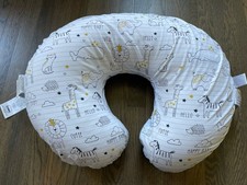 Boppy Nursing Pillow w/ Animal Print Cover Original Shape