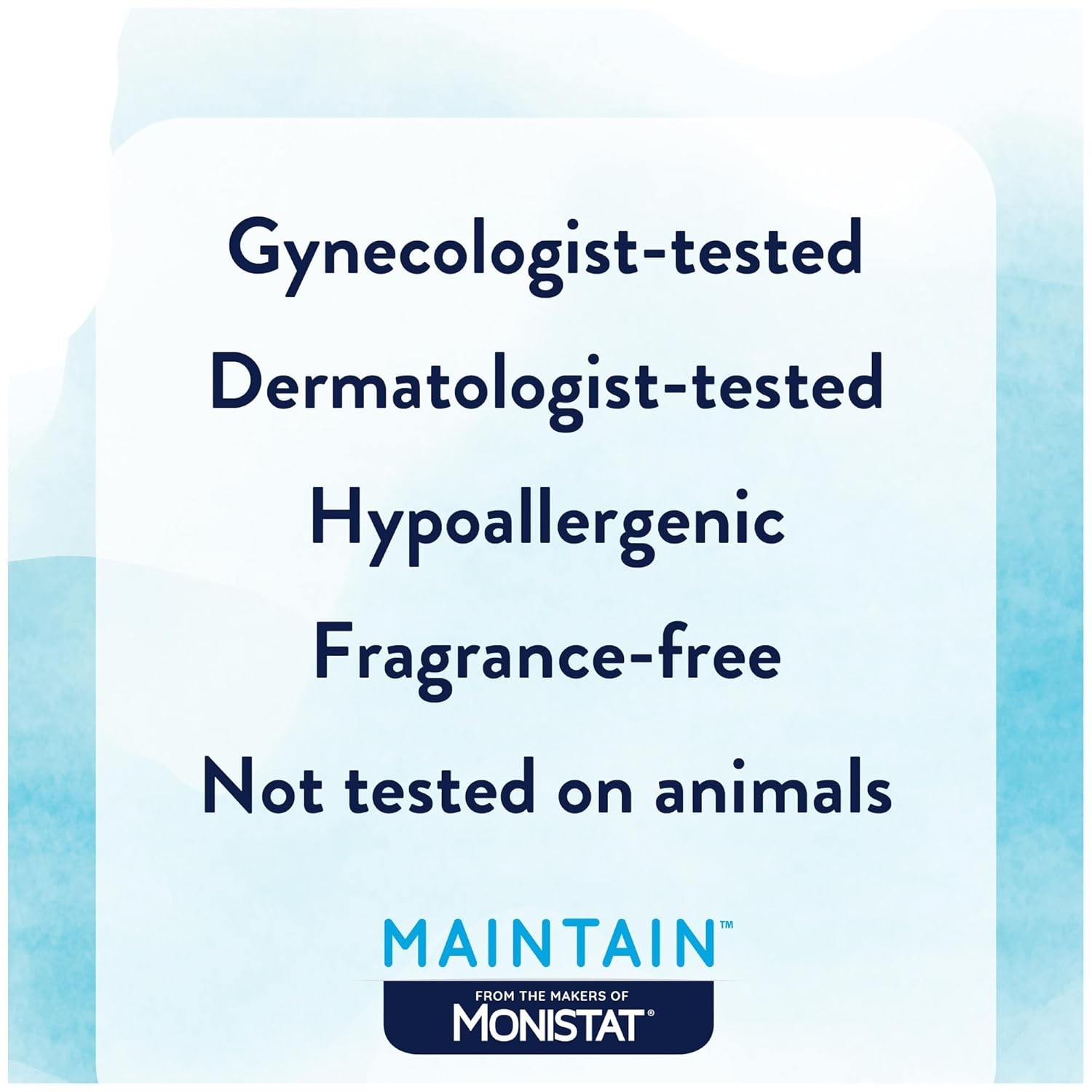 Monistat Maintain Feminine Wipes with Boric Acid for 12 Count (Pack of 1) 