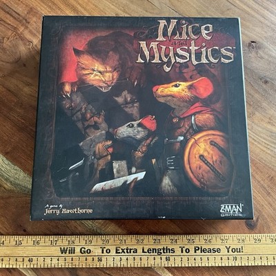 Mice And Mystics Board Game Jerry Hawthorne Z-Man Games - 100% Complete