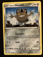 Pokemon - Meowth - Spada e Scudo - Carta 127/202
