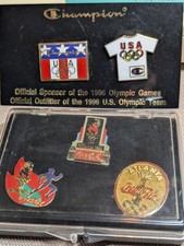 1996 Atlanta Olympic Games Pins Coca Cola, Ch...