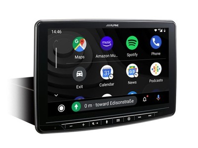 Alpine INE-F904DC Autoradio Navigation mit DAB+ Radio, USB, Bluetooth, HDMI