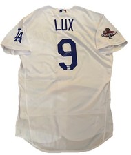 Gavin Lux Dodgers Signed Autographed 2024 World Series Authentic Nike Jersey MLB