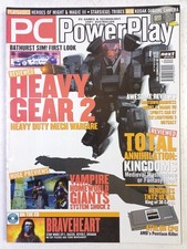 PC POWERPLAY #40 SEPTEMBER 1999 NO CD. HEAVY GEAR 2 VAMPIRE HOMEWORLD OUTCAST VG