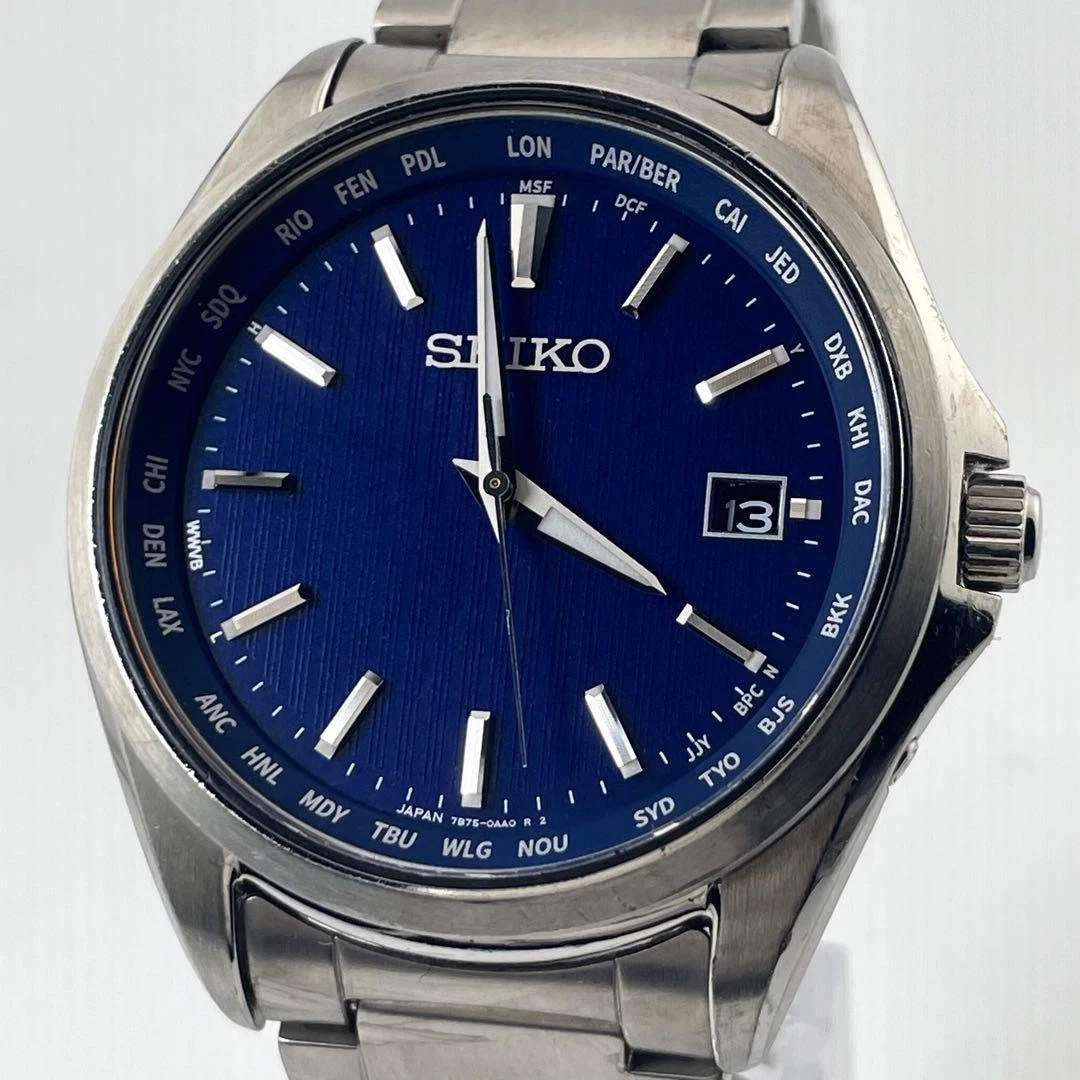 Seiko Solar Titanium Case Wristwatches for sale | eBay UK