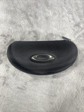 Oakley Hard Case Eyeglasses Sunglasses Clamshell Zip Up Black Case Only