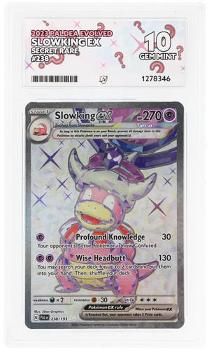Slowking ex graded ACE 10 for sale on eBay