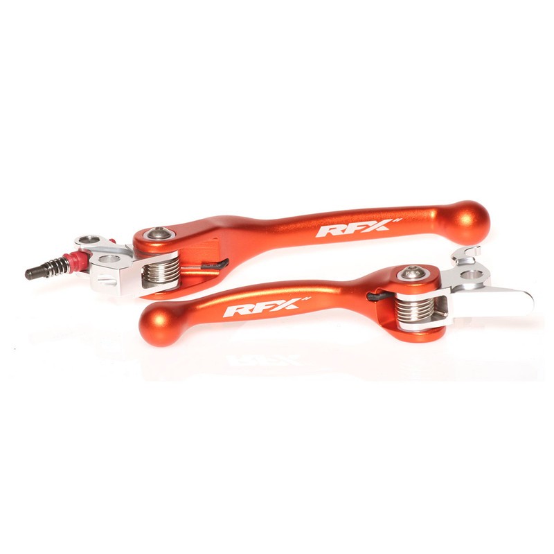 Levier KTM anti-casse orange RFX forgé flexible pour freins Brembo